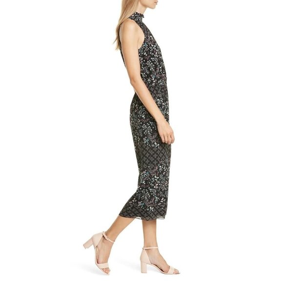 TED BAKER MARCILA Hazel High Neck Wide Leg Jumpsuit - Picture 2 of 9